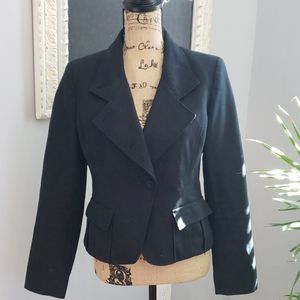 New York & Company Stretch Blazer 6 Black
